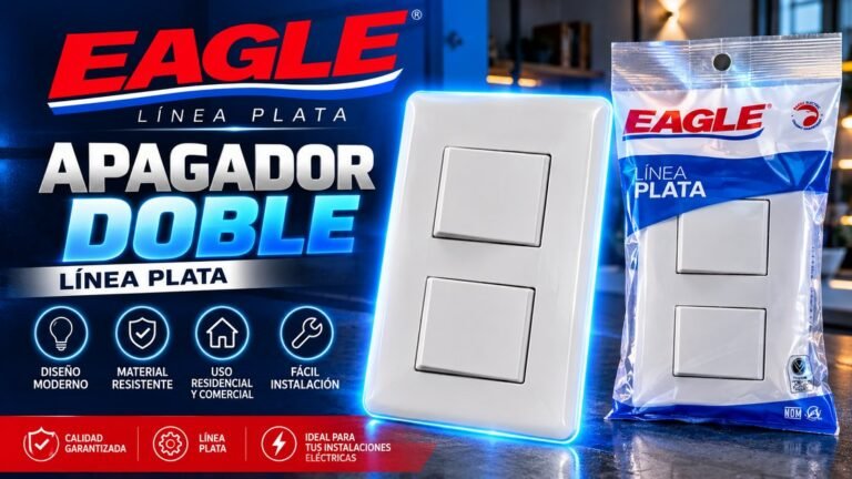 Apagador doble Eagle (Águila)