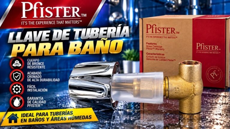 Llave de tubería para baño Pfister