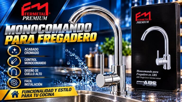 Monocomando para fregadero Fermetal Premium
