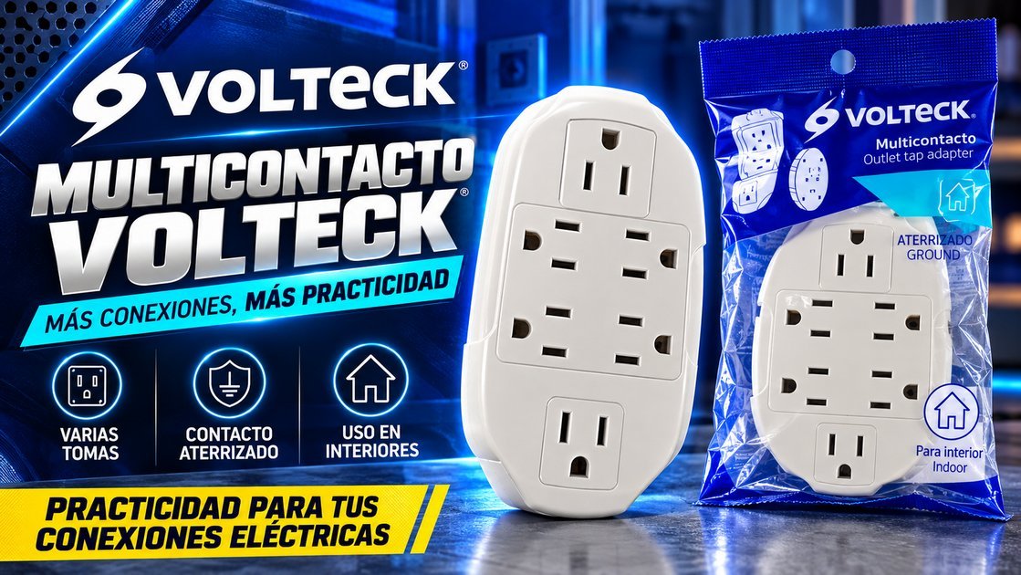 Multicontacto Volteck