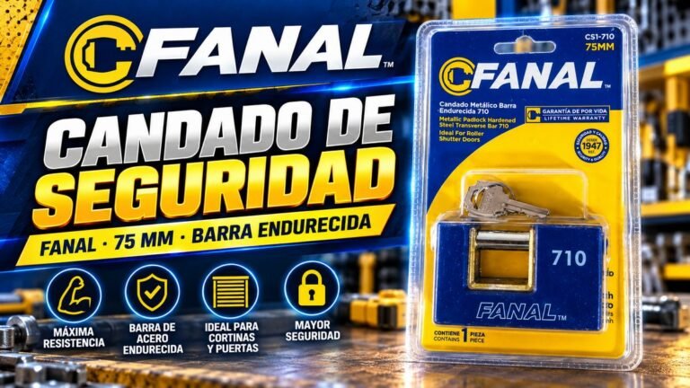 Candado de seguridad Fanal 75 mm