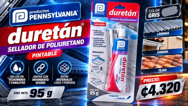 Duretán, sellador de poliuretano Pennsylvania 95 g