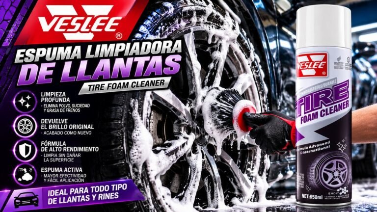 Espuma limpiadora de llantas Veslee 650 ml