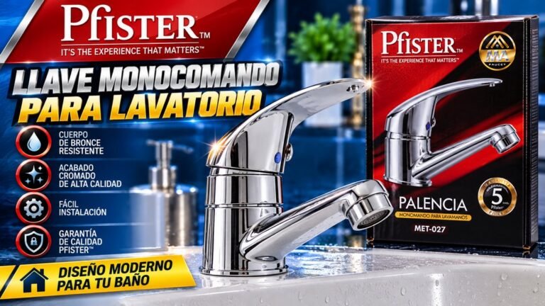 Llave monocomando para lavatorio Pfister Palencia